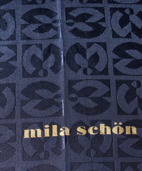 mila schon(ミラ・ショーン)/MS 婦人BJ耐風P.後染ロゴジャカード/img05