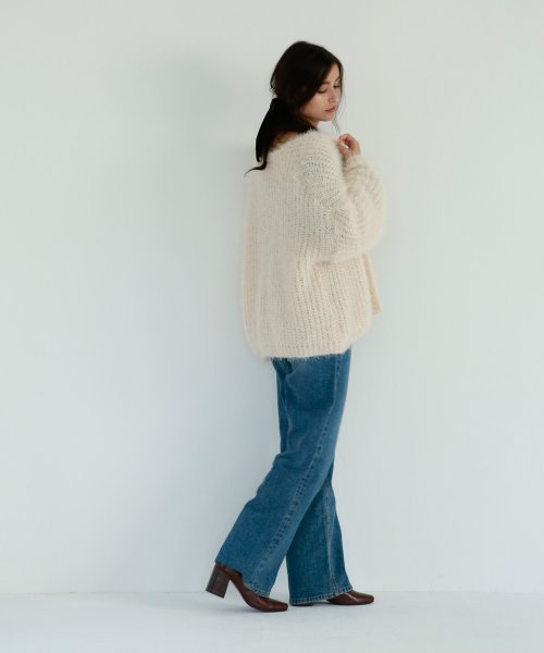 marjour(マージュール)/FEATHER KNIT CARDIGAN/img14