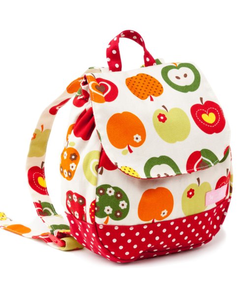 ベビーリュック おしゃれリンゴのひみつ アイボリー ベビーカラフルキャンディスタイル Baby Colorful Candy Style Magaseek