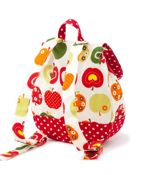 ベビーリュック おしゃれリンゴのひみつ アイボリー ベビーカラフルキャンディスタイル Baby Colorful Candy Style Magaseek