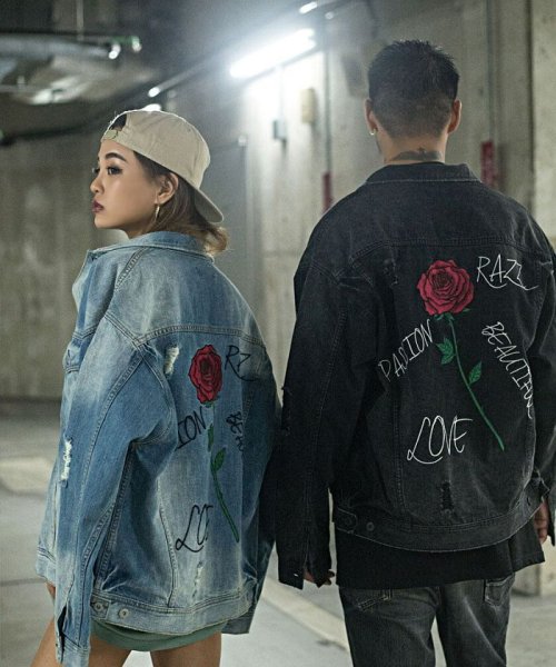 razz(ラズ)/RAZZIS【ラズ】Rose Denim Jacket（デニムジャケット）/img02