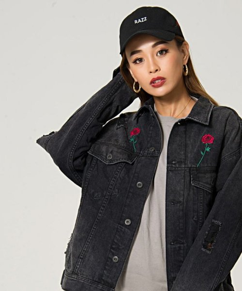 razz(ラズ)/RAZZIS【ラズ】Rose Denim Jacket（デニムジャケット）/img07