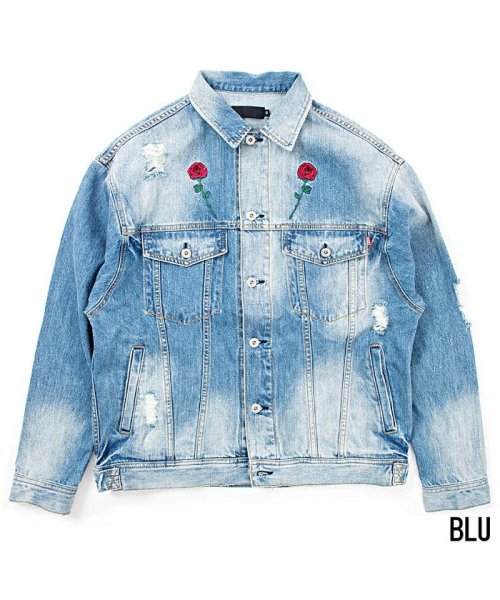 razz(ラズ)/RAZZIS【ラズ】Rose Denim Jacket（デニムジャケット）/img09