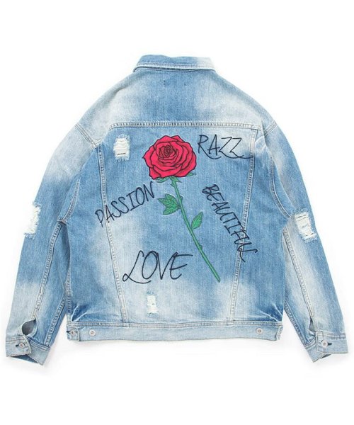 razz(ラズ)/RAZZIS【ラズ】Rose Denim Jacket（デニムジャケット）/img10