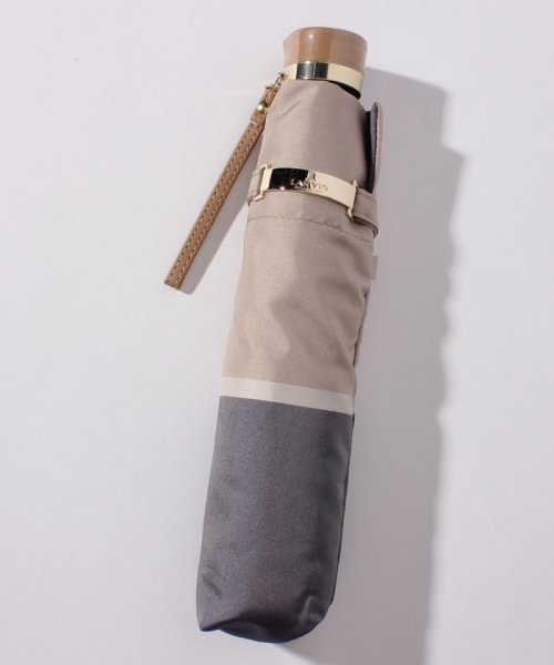 LANVIN Collection(umbrella)(ランバンコレクション（傘）)/LANVIN COLLECTION 婦人 ミニ傘 ツイル 先染/img02