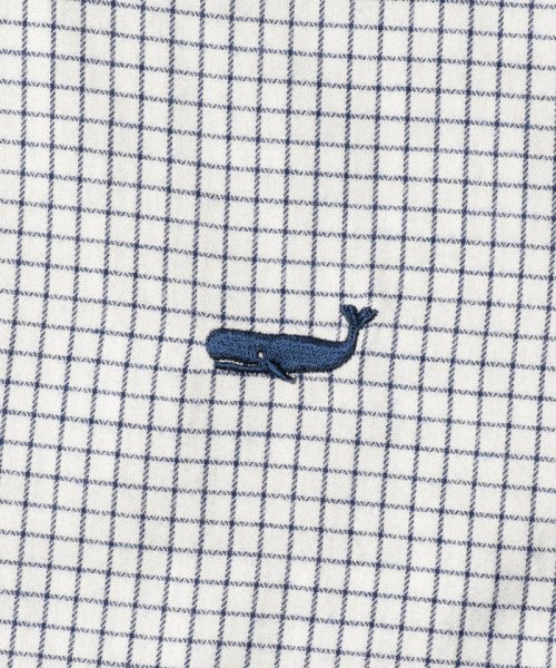 NOLLEY’S goodman(ノーリーズグッドマン)/クジラ刺繍ボタンダウンネルシャツ/img05