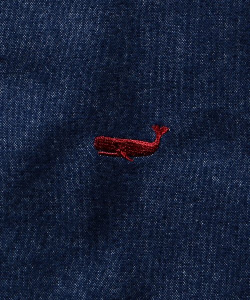 NOLLEY’S goodman(ノーリーズグッドマン)/クジラ刺繍ボタンダウンネルシャツ/img07