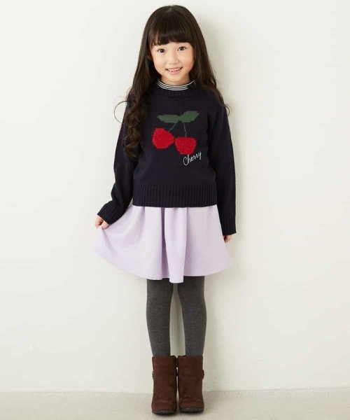 a.v.v(KID'S)(アー・ヴェ・ヴェキッズ)/[100－130]【洗える】モチーフインターシャニット[WEB限定サイズ]/img03