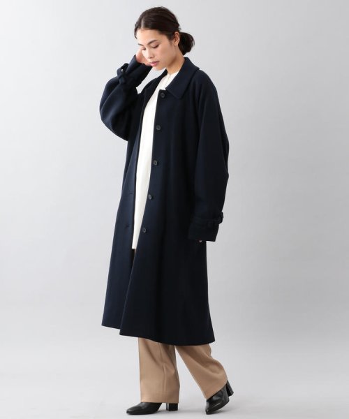 SANYO COAT(サンヨーコート)/＜BLUEFLAG＋kiminori morishita＞TPSウールナイロン ジャージーコート/img12