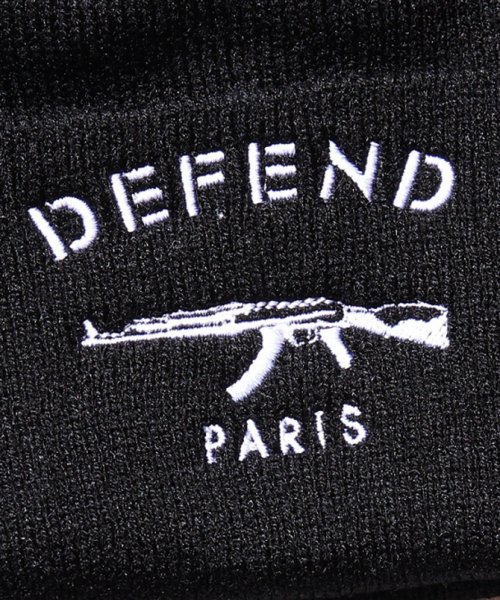 defend paris ディフェンド パリス paris bonnet ニットキャップ