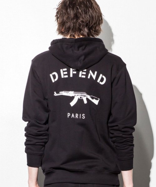 DEFEND PARIS(DEFEND　PARIS)/DEFEND PARIS(ディフェンド パリス) PARIS ZIP フードパーカ/img03