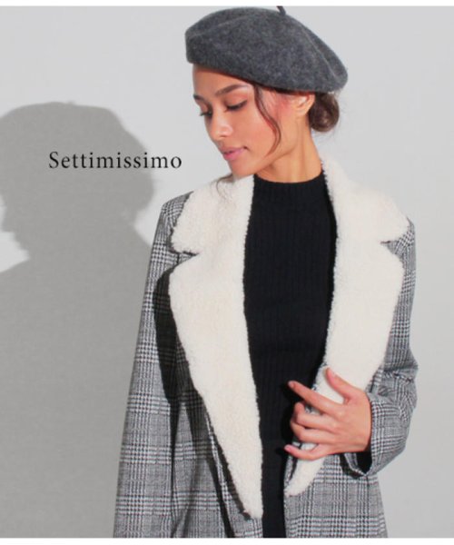 Settimissimo(セッティミッシモ)/ラムファーテーラードカラーつけ襟/img01