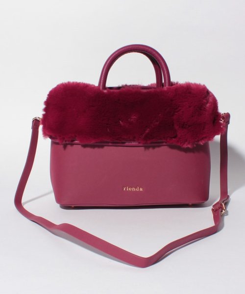 rienda(BAG)(リエンダ（バッグ）)/【rienda】【rienda】ECO FUR 8WAY BAG/img04