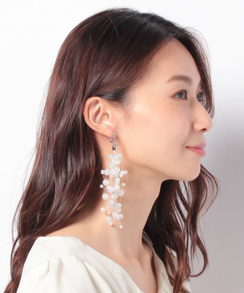 結婚式 お呼ばれ ウエディング パールシャワーイヤリング フォルムフォルマ Form Forma Magaseek