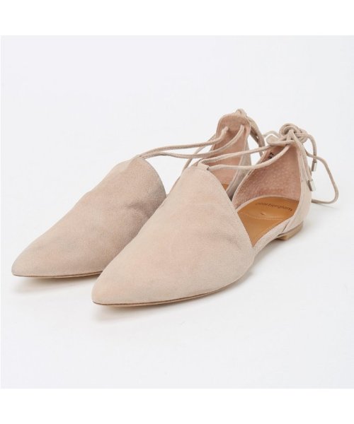 セール Quartierglam ポインテッドレースアップフラットシューズ イエナ Iena Magaseek