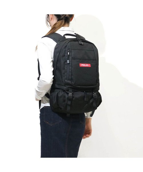 MILK FED(ミルクフェド)/ミルクフェド リュック MILKFED. リュックサック BIG BACKPACK BAR2 バックパックバー2 B4 28L シューズ収納 03171039/img06