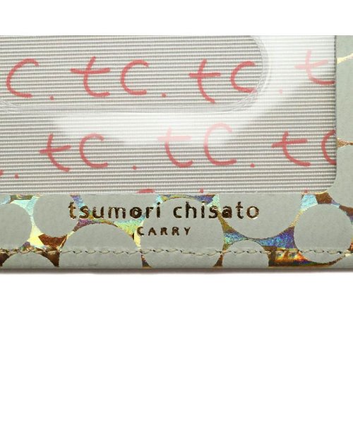 tsumori chisato CARRY(ツモリチサトキャリー)/ツモリチサト パスケース tsumori chisato carry 定期入れ 新マルチドット カードケース ブランド レザー 57006/img10