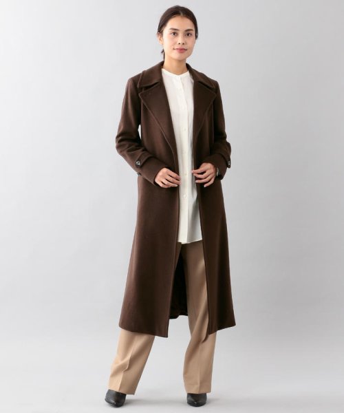 SANYO COAT(サンヨーコート)/＜Rain Wool＞ウールカシミヤタイロッケンコート/img03