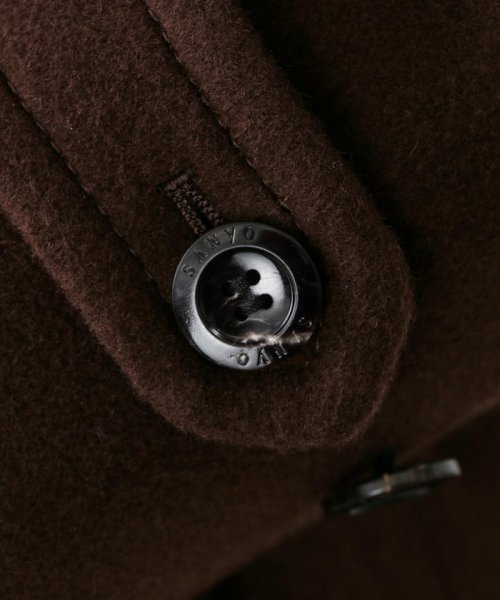 SANYO COAT(サンヨーコート)/＜Rain Wool＞ウールカシミヤタイロッケンコート/img08