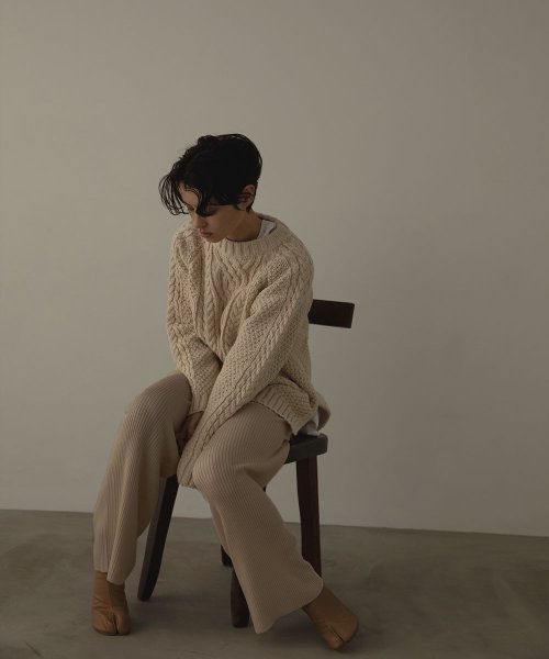 marjour(マージュール)/ALAIN KNIT PULLOVER/img05