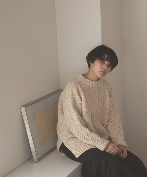 marjour(マージュール)/ALAIN KNIT PULLOVER/img13