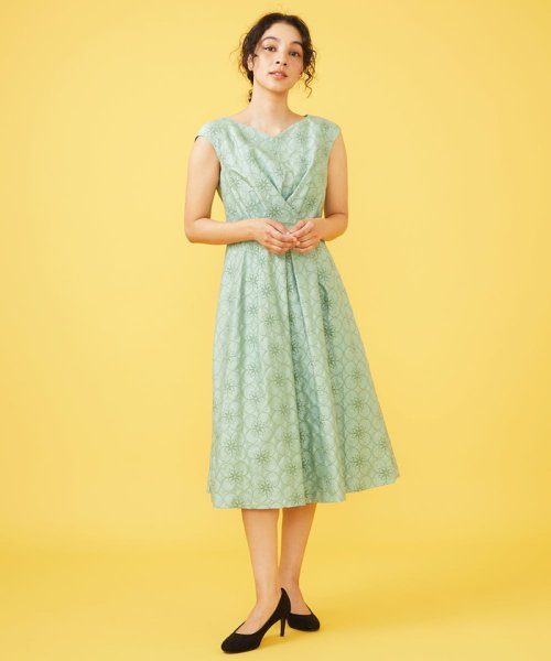 Paz Emb シャンタン刺繍スリーブレスワンピース ホコモモラ Jocomomola Magaseek