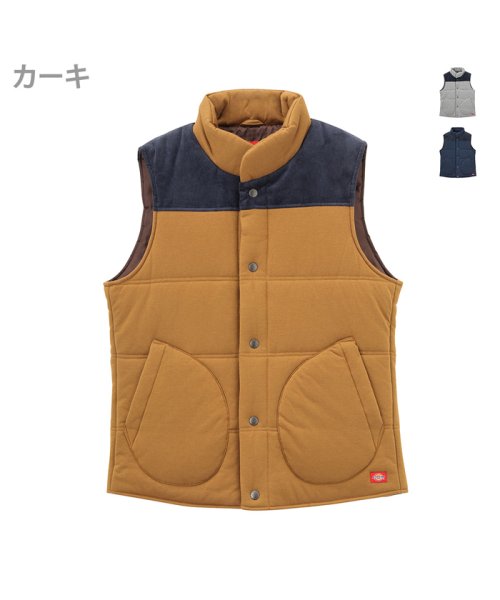 MAC HOUSE(men)(マックハウス（メンズ）)/Dickies ディッキーズ 中綿切り替えベスト 8540－3612D/img01