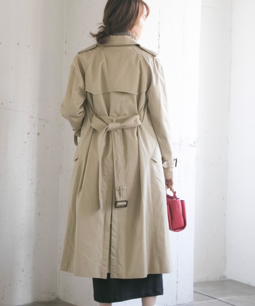 YLEVE SUPIMA COTTON TRENCH COAT