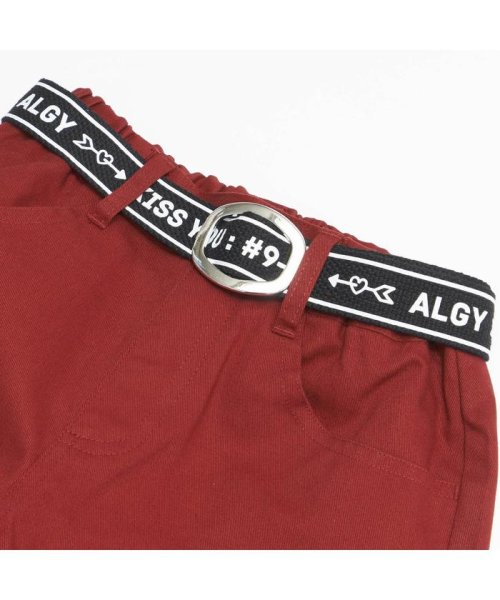 ALGY(アルジー)/裾ロゴベルト付きショーパン/img02