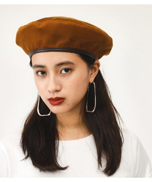 SLY(スライ)/FAUX SUEDE BERET/img10