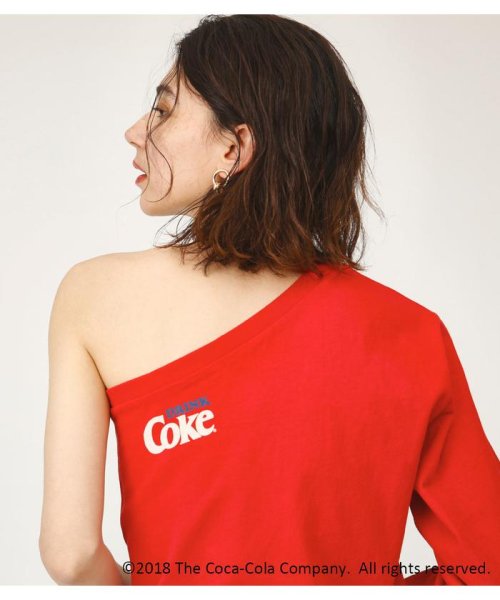 SLY(スライ)/COCA－COLA BY SLY ONE SLEEVE T/SH/img08
