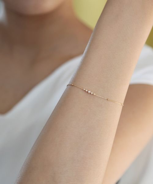 K18イエローゴールドブレスレット 