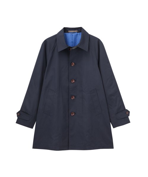 MAC HOUSE(women)(マックハウス（レディース）)/Navy PREMIUM ステンカラーコート 384129MH/img05