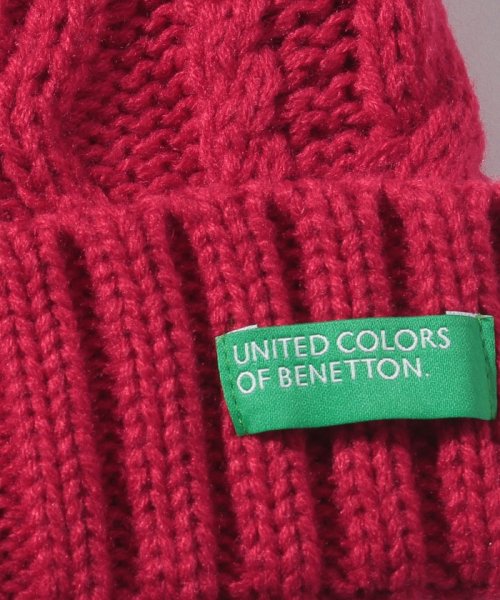 BENETTON (women)(ベネトン（レディース）)/ベネトンケーブルニット帽・帽子/img11