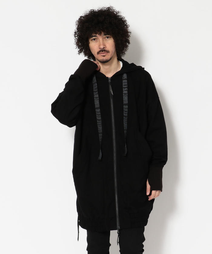 KMRii/ケムリ/HOODED ZIP PARKA