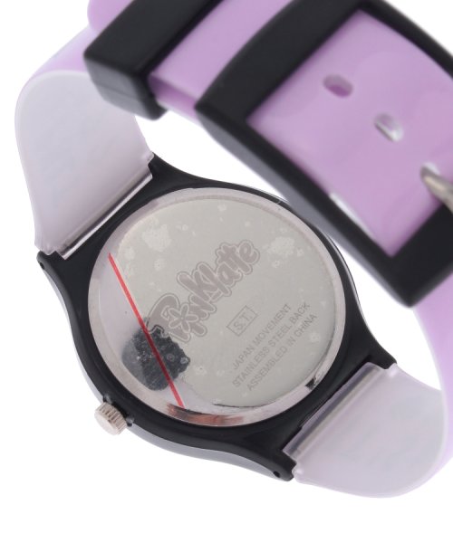 PINK-latte(ピンク　ラテ)/ホログラムロゴベルト腕時計/img01