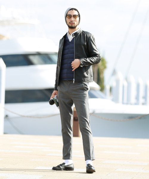 インナーダウンベスト ダウンベスト インナーダウン メンズ ダウンジャケット ベスト ジギーズショップ Jiggys Shop Magaseek