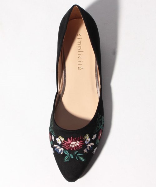 B.C STOCK　OUTLET(ベーセーストックアウトレット)/EMBROIDERY POINTED FLAT SHOES/img04