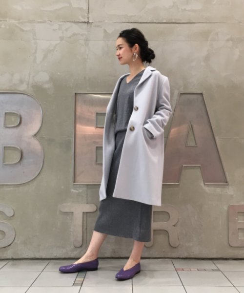 セール 65 Off Ray Beams リブ 切り替え ニットワンピース ビームス アウトレット Beams Outlet Magaseek