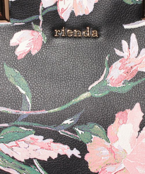 rienda(BAG)(リエンダ（バッグ）)/【rienda】【rienda】OLD ROSE FLOWER PRINT TOTE L/img05