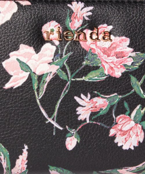 rienda(BAG)(リエンダ（バッグ）)/【rienda】【rienda】OLD ROSE FLOWER PRINT ROUND WALLET/img04