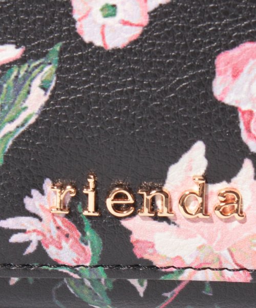 rienda(BAG)(リエンダ（バッグ）)/【rienda】【rienda】OLD ROSE FLOWER PRINT FLAP WALLET/img04