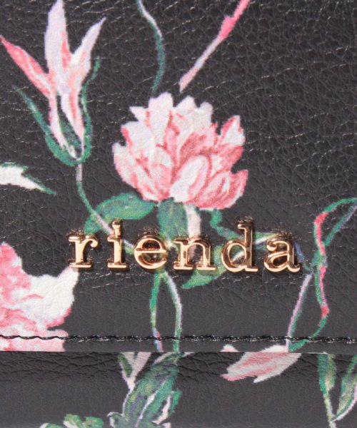 rienda(BAG)(リエンダ（バッグ）)/【rienda】【rienda】OLD ROSE FLOWER PRINT MINI WALLET/img06