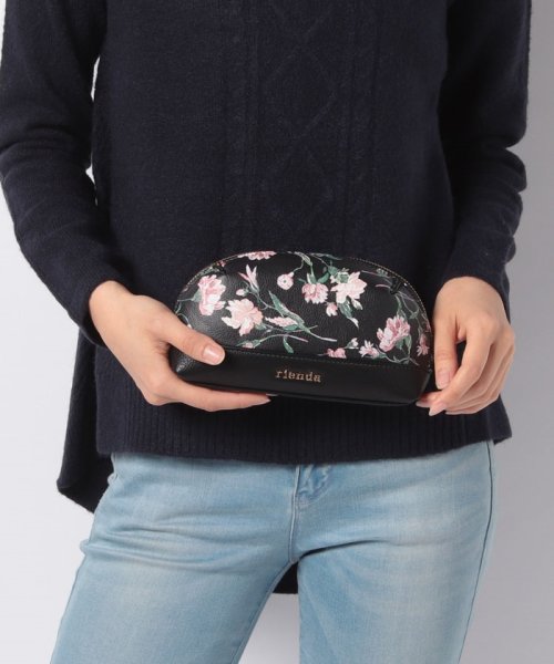 rienda(BAG)(リエンダ（バッグ）)/【rienda】【rienda】OLD ROSE FLOWER PRINT POUCH/img05