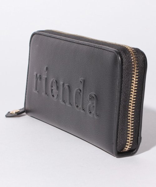 rienda(BAG)(リエンダ（バッグ）)/【rienda】【rienda】LOGO EMBOSSED ROUND WALLET/img01