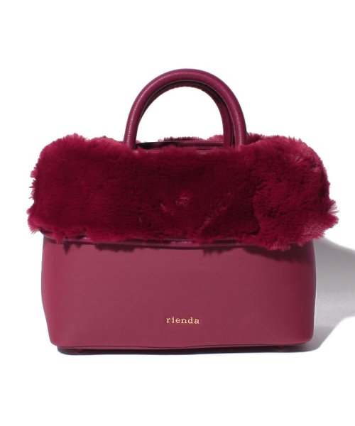 rienda(BAG)(リエンダ（バッグ）)/【rienda】【rienda】ECO FUR 8WAY BAG/img10