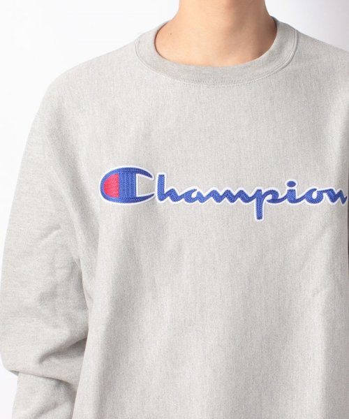CHAMPION(チャンピオン)/Champion チャンピオン Life Men’s Reverse Weave Crew Chain Stitch Script Logo/img03