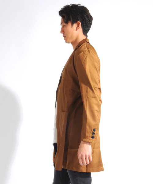 SPADE(スペイド)/チェスターコート メンズ トレンチコート コート スプリングコート ロング ビッグサイズ オーバーサイズ ビッグ テーラード 韓国 ファッション ジャケット ス/img06