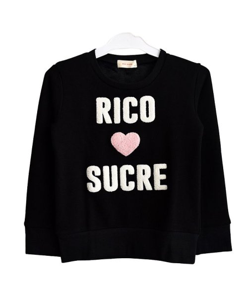 RiCO SUCRE(リコ シュクレ)/サガラ刺繍ぬくぬくトレーナー/img01
