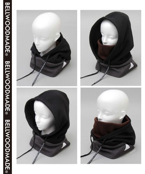 AMS SELECT(エーエムエスセレクト)/【ALLAND/オルランド】HOOD WARMER/フリースフードウォーマー/ネックウォーマー/フード/フェイスガード/img12